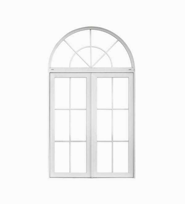 Fenêtre en PVC - arc