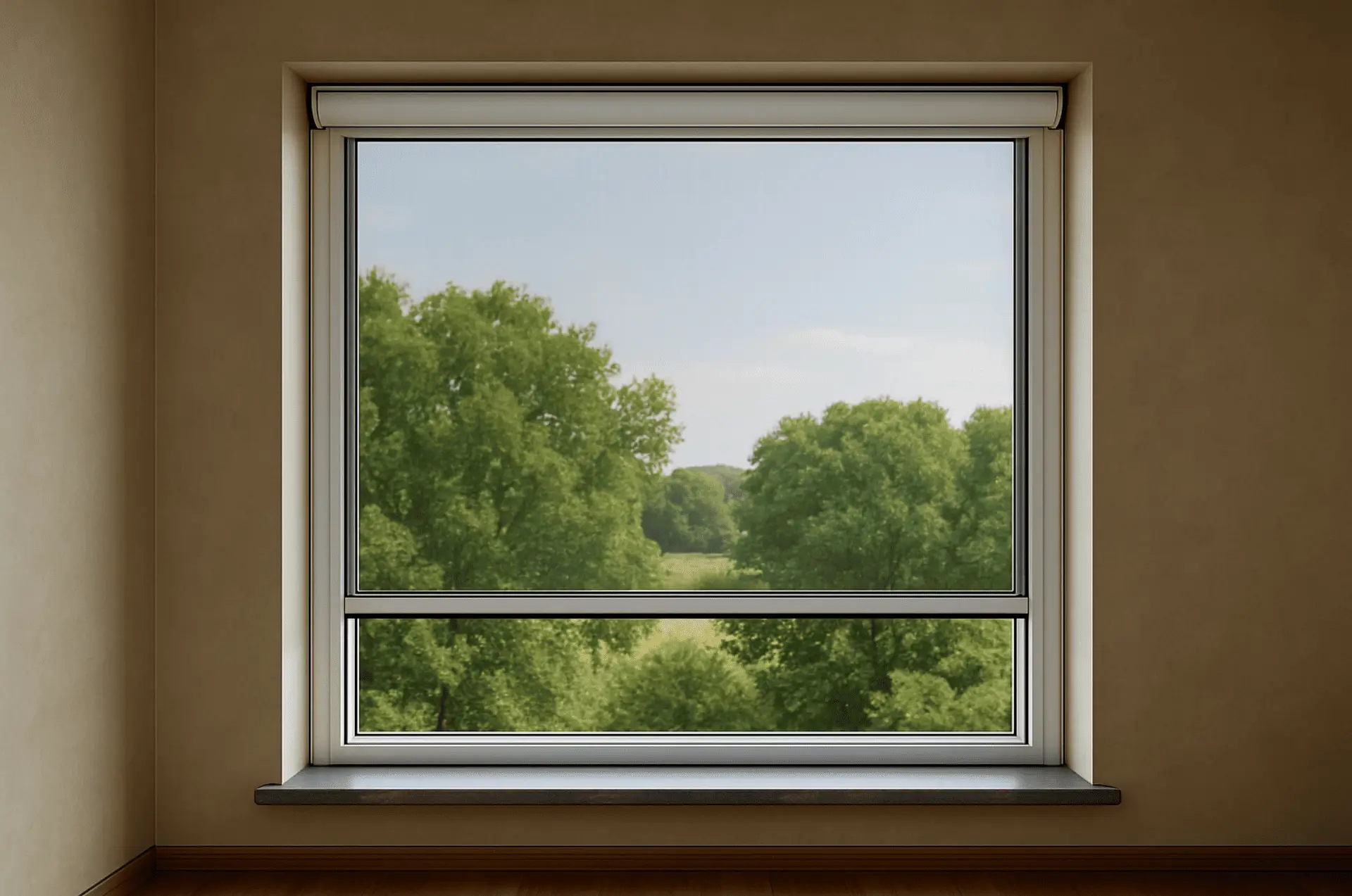 Moustiquaire sur fenetre